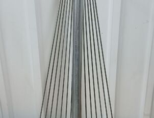 Грабли веерные 15 прутьев раздвижные с металл. черенком