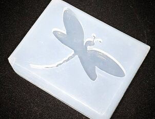 Силиконовый молд "стрекоза"