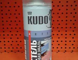 Эмаль аэрозольная универсальная KUDO акриловая быстросохнущая пастельная