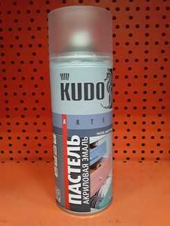 Эмаль аэрозольная универсальная KUDO акриловая быстросохнущая пастельная