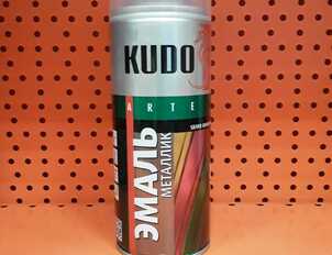 Эмаль металлик KUDO SILVER GRAIN FINISH