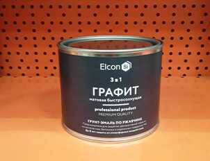 Грунт-эмаль по ржавчине Elcon 3 в 1