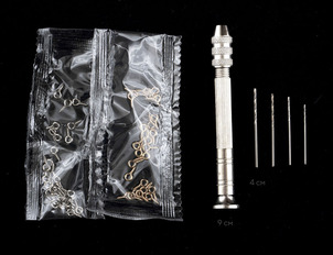 Набор мини-дрель + свёрла + крючки Artline